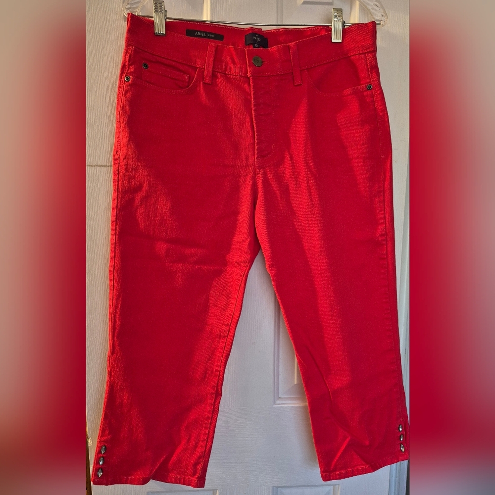 Vibrant Red Pants